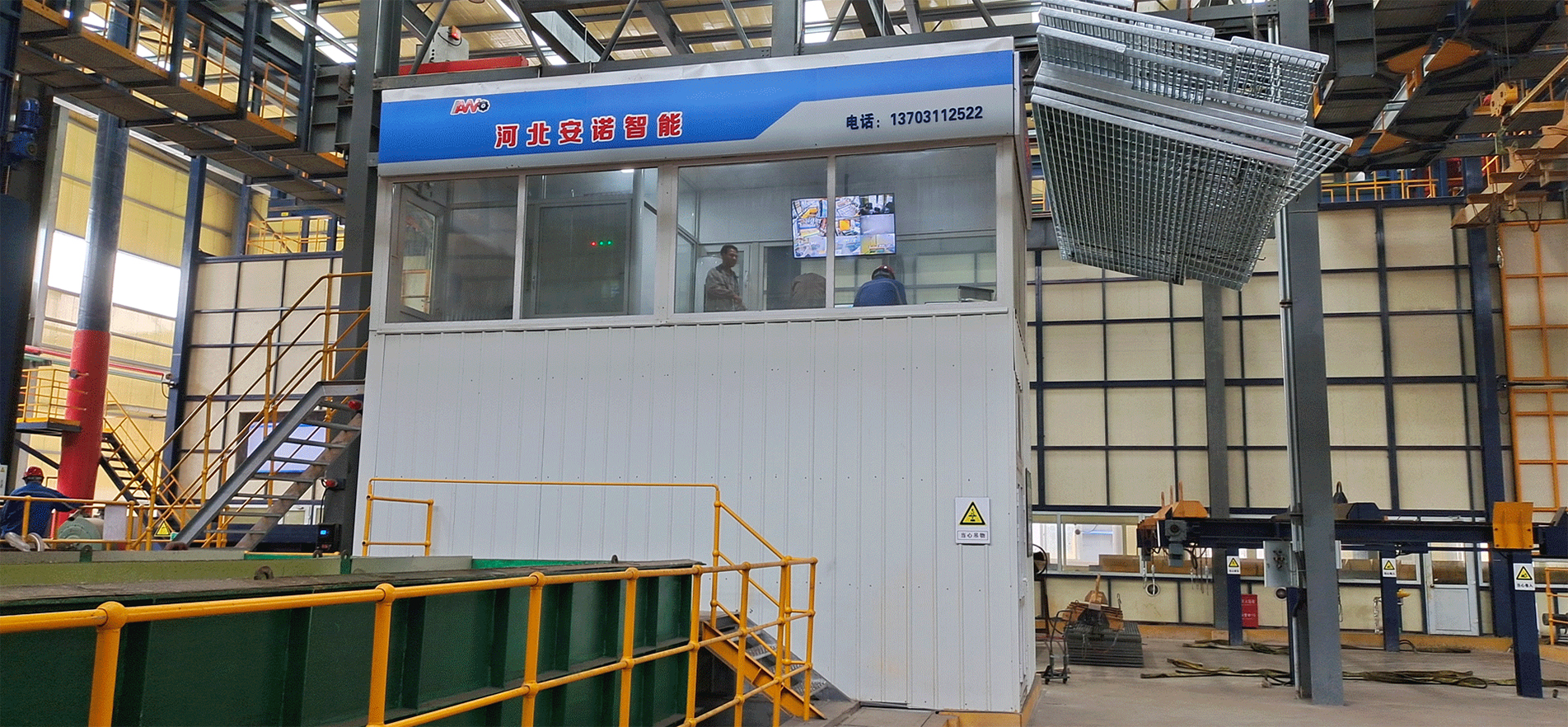 PLC程序控制系統(tǒng)，完成熱浸鍍鋅生產，自動控制和穩(wěn)定運行